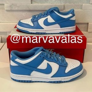 Nike Dunk Low UNC. Womens 6 or  7 or 7.5